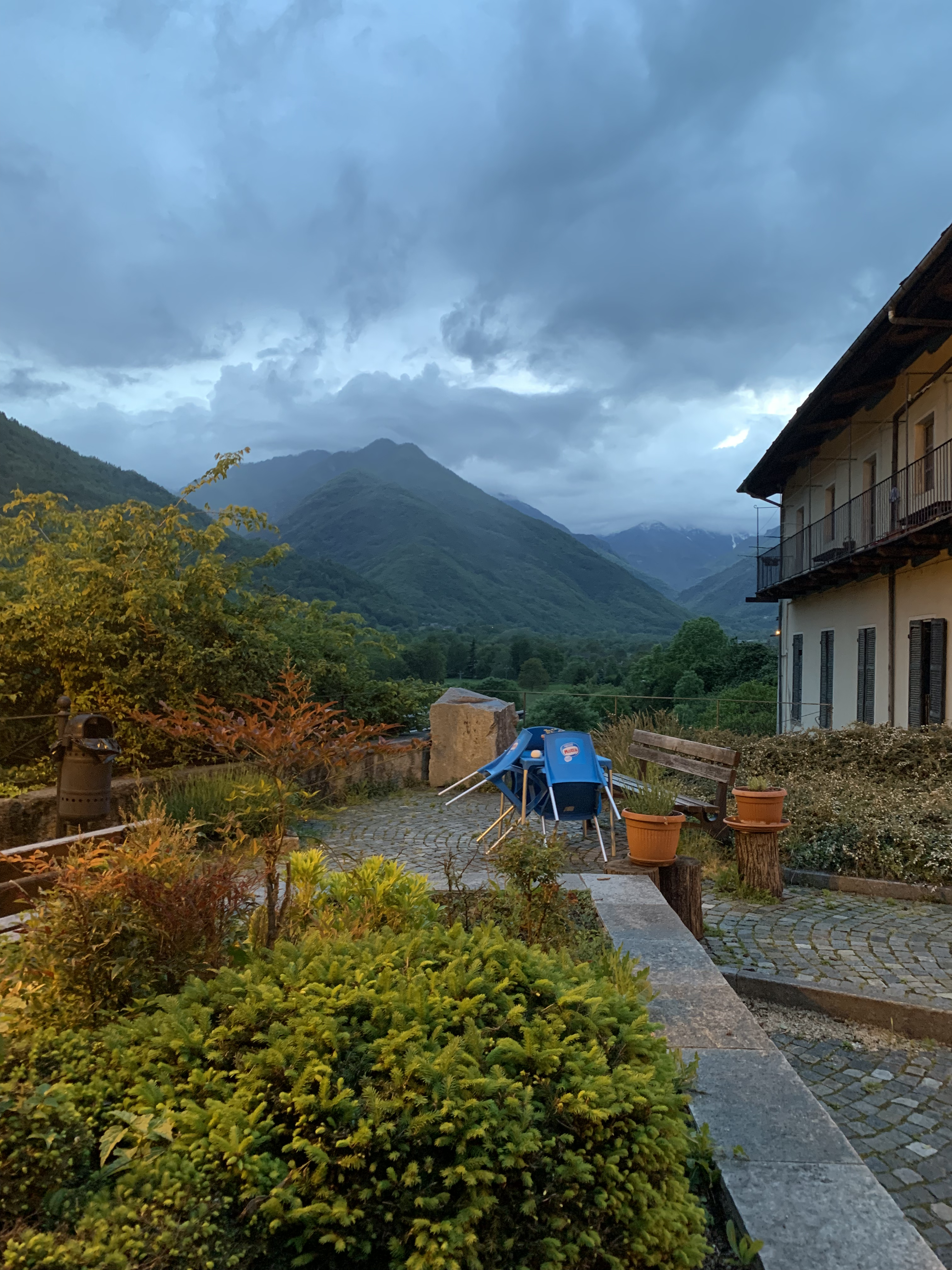 Random landscape near Pinerolo